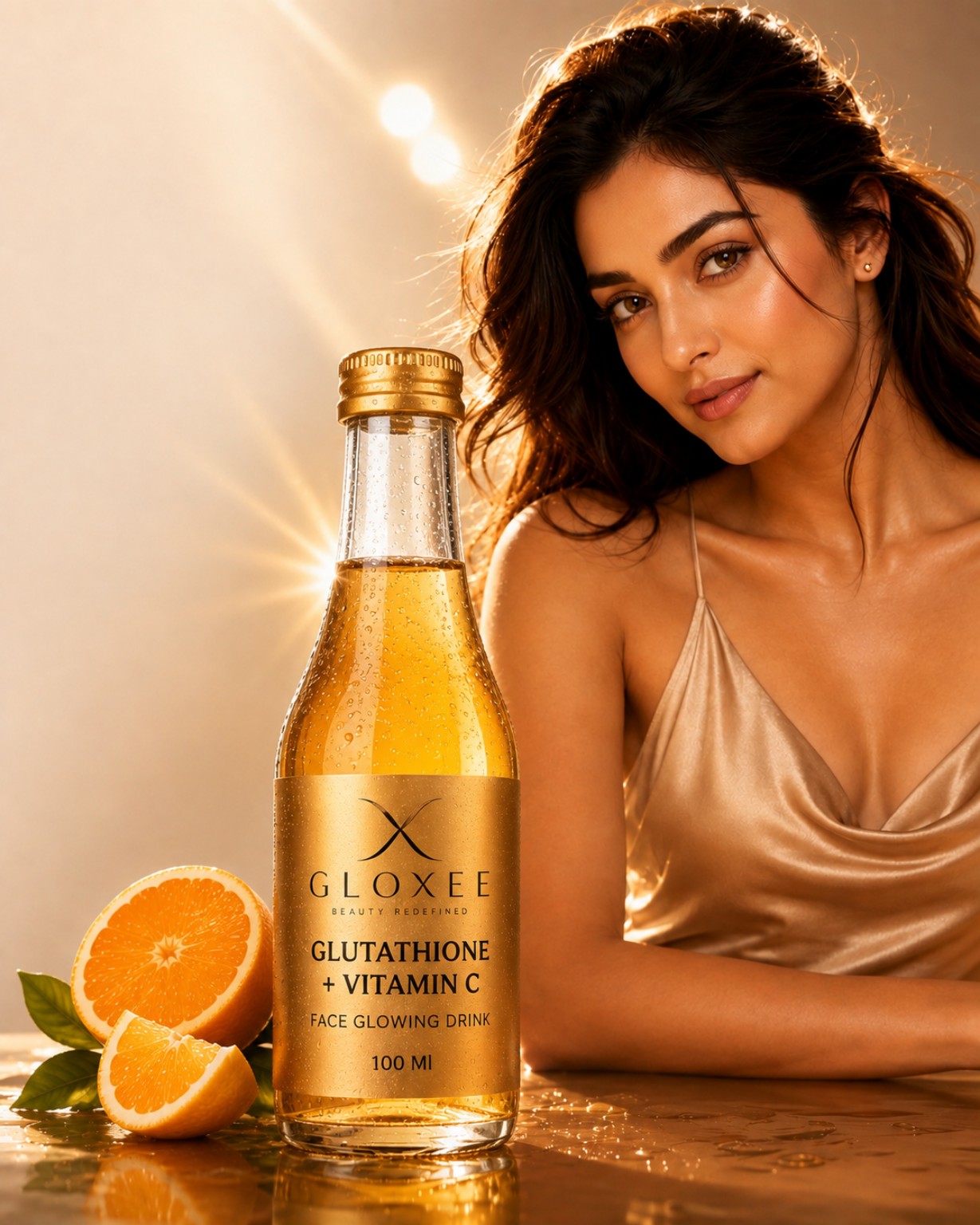 GLOXEE Glutathione + Vitamin C Face Glowing Drink